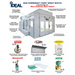 iDEAL PSB-SDD26B-AK Side Down Draft Paint Spray Booth - Mechanic Super Store