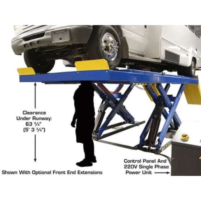 Atlas PX16A 16,000lb Alignment Scissor Lift - Mechanic Super Store