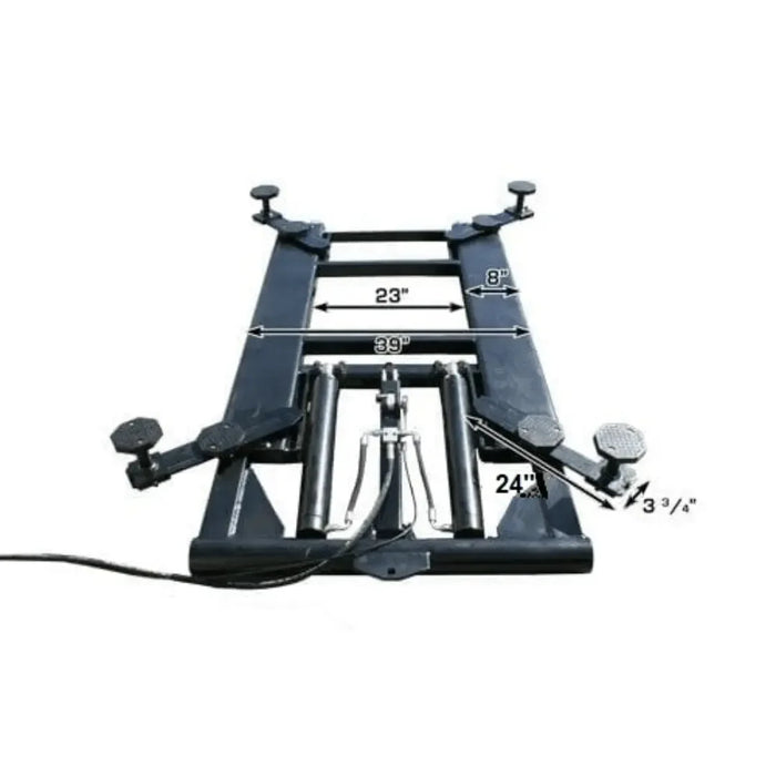 Atlas 6MR Portable Mid-Rise Scissor Lift 6,000 lb Capacity - Mechanic Super Store