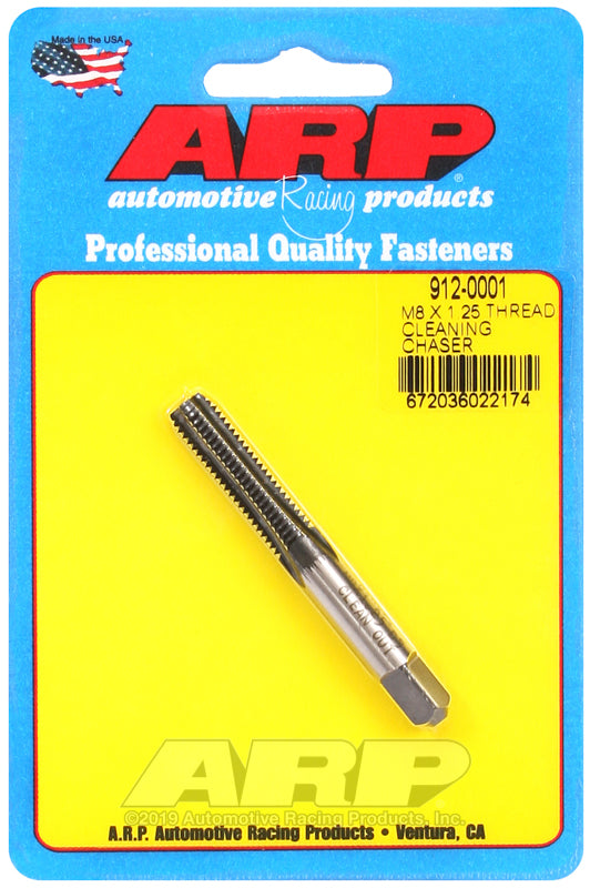 ARP M8 X 1.25 thread cleaning tap