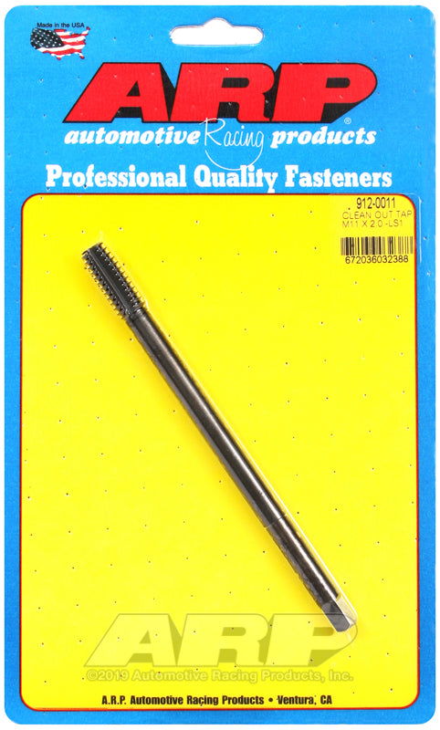ARP M11 X 2.00 OAL 6" LSI thread cleaning tap