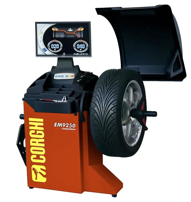 Corghi EM9280 Wheel Balancer W/LCD Monitor - Mechanic Super Store