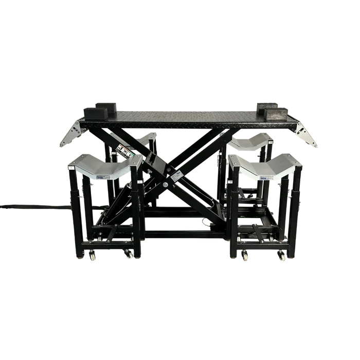 iDEAL UF-2500EH-X-BLK Electric / Hydraulic UTV Frame Lift - Mechanic Super Store