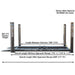 Atlas PREMIUM 408SL 4 Post Lift + RJ35 Sliding Jacks Combo - Mechanic Super Store