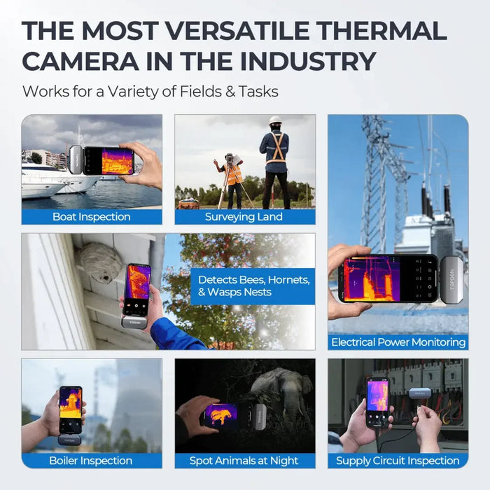 Topdon USA TC002 (iOS Devices) Portable Thermal Imaging Camera - Mechanic Super Store