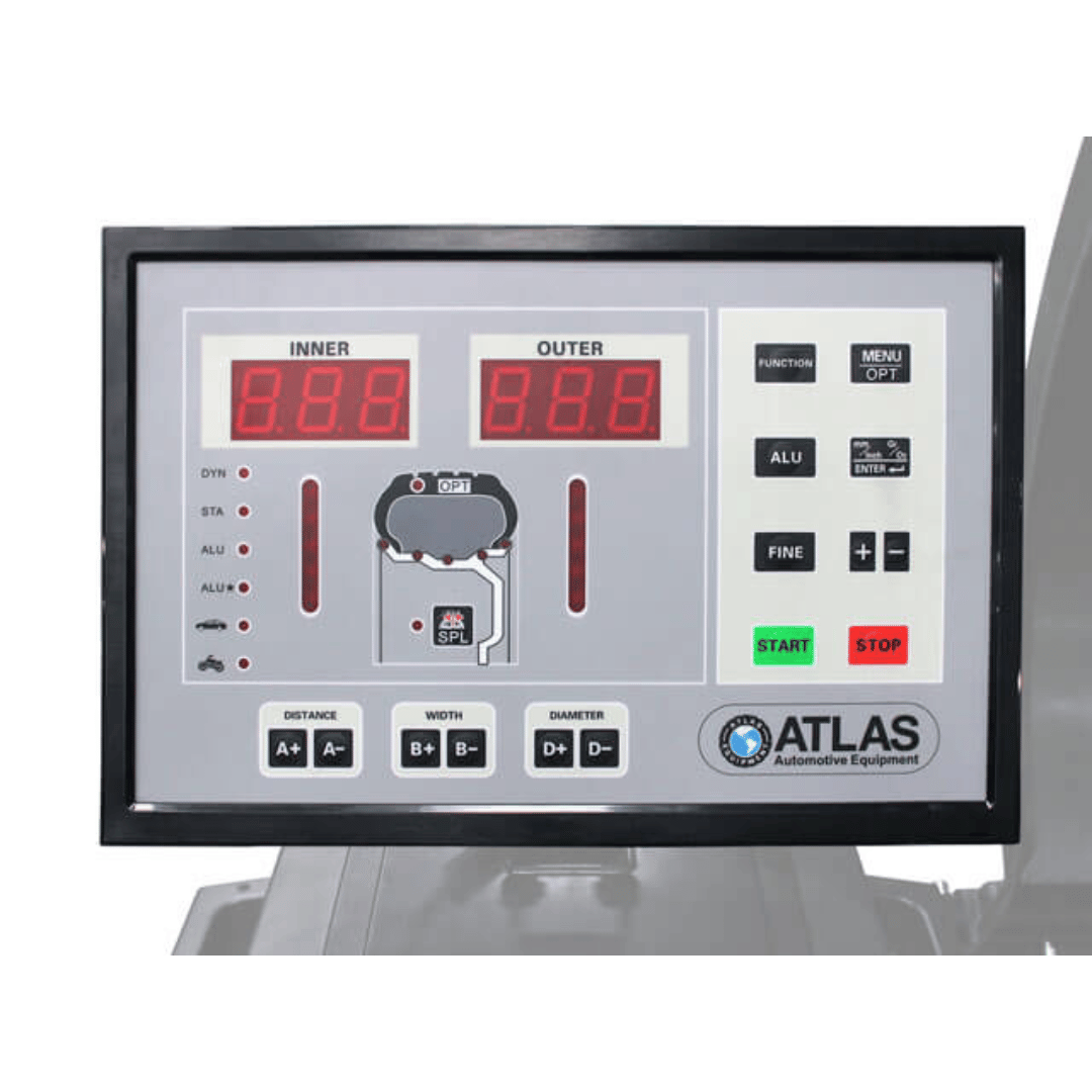 Atlas TC755 Tire Changer + WB49-2 Wheel Balancer Combo Package