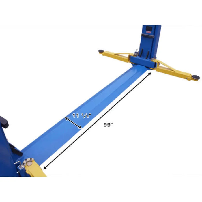 Atlas BP8000 2 Post Car Lift + Lawn Mower Adapter Combo - Mechanic Super Store