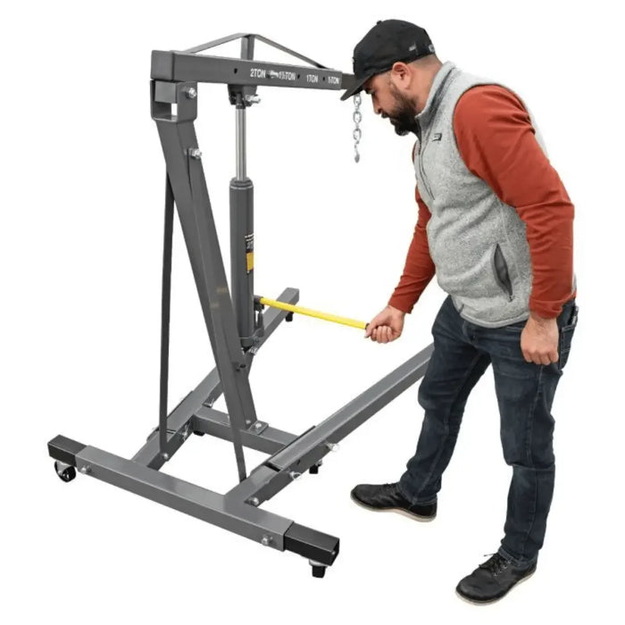 Ranger RSC-2TF 2-Ton Folding Shop Crane / Engine Hoist - Mechanic Super Store