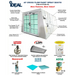 iDEAL PSB-AFCF23B-AK Cross Flow Paint Spray Booth - Mechanic Super Store