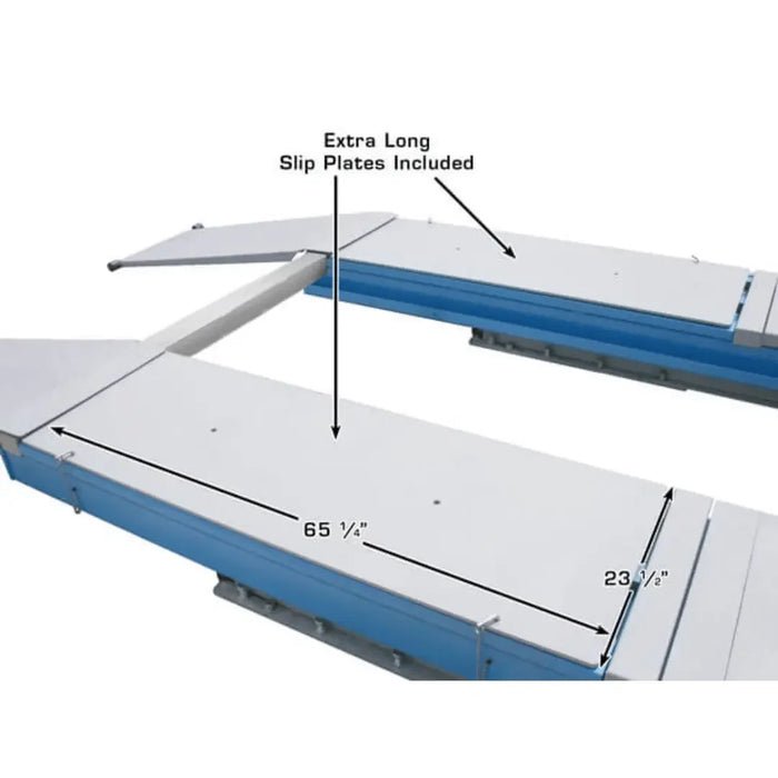 Atlas 12AWFSL 12,000 lb Capacity Alignment Scissor Lift with Wheels Free Lifts - Mechanic Super Store