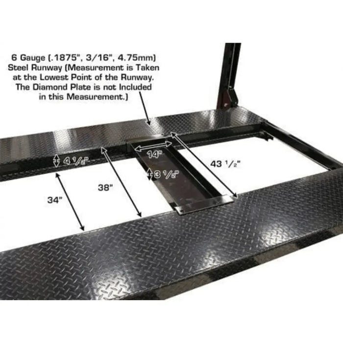 Atlas PRO8000EXT-L Extra Tall/Long Portable 8000lb 4 Lift - Mechanic Super Store
