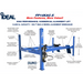 iDEAL FP14KAC-X 4 Post Alignment Lift - Mechanic Super Store