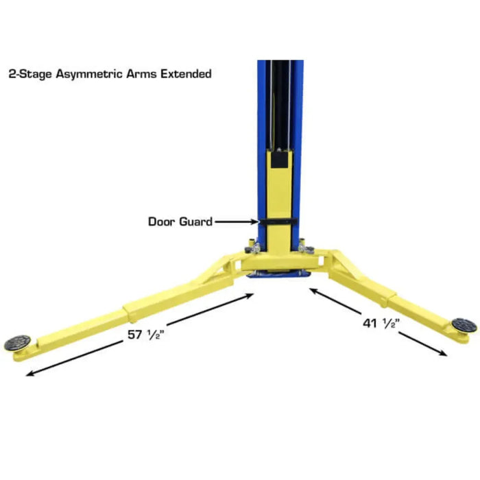 Atlas PRO-9D 9,000 lb 2 Post Overhead Lift - Mechanic Super Store