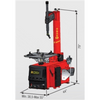 Corghi A9830 Swing-Arm Rim Clamp Tire Changer