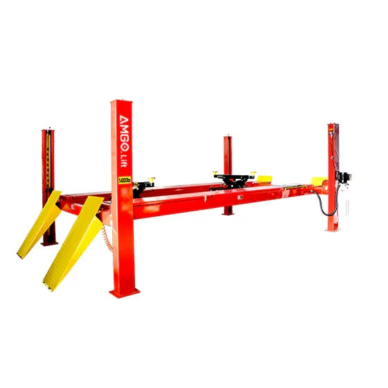 Amgo PRO-14AE 14,000 lb 4 Post Alignment Lift - Mechanic Super Store