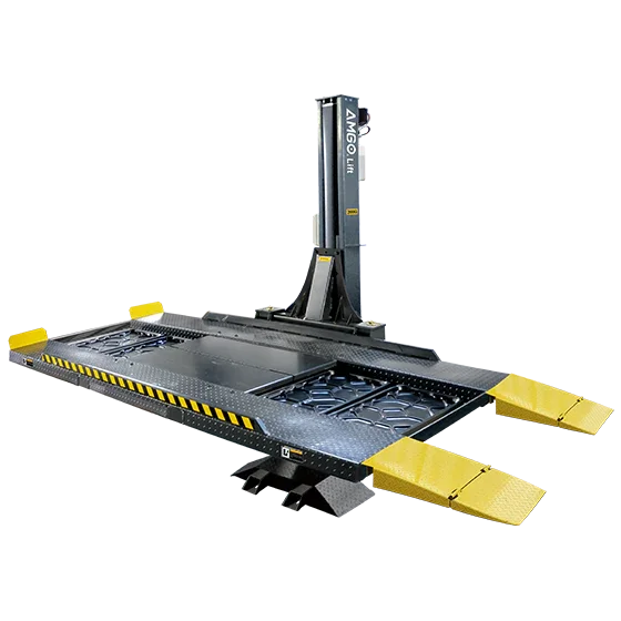 Amgo SPL-6 Single Post Parking Lift - Mechanic Super Store