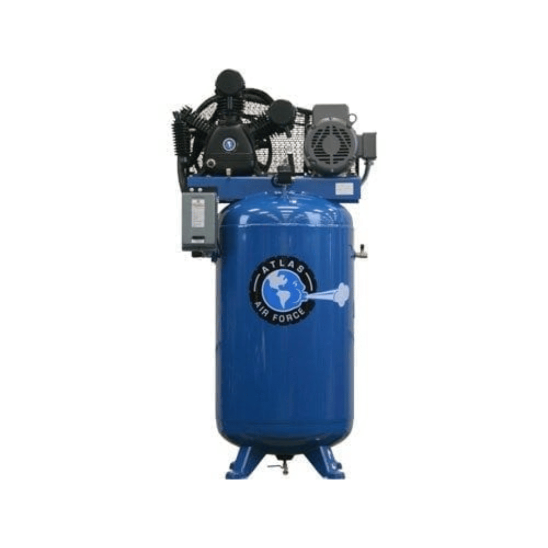 Atlas Air Force AF9-17 7.5HP 80 Gallon Two Stage Commercial Grade Air Compressor
