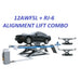 Atlas 12AWFSL Alignment Scissor Lift and RJ-6 Rolling Jack Combo - Mechanic Super Store
