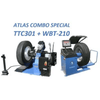 Atlas TTC301 Tire Changer + WBT-210 Wheel Balancer Combo Package
