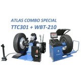 Atlas TTC301 Tire Changer + WBT-210 Wheel Balancer Combo Package
