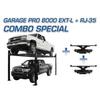 Atlas Garage PRO8000EXT-L 4 Post Lift + RJ35 Sliding Jacks Combo