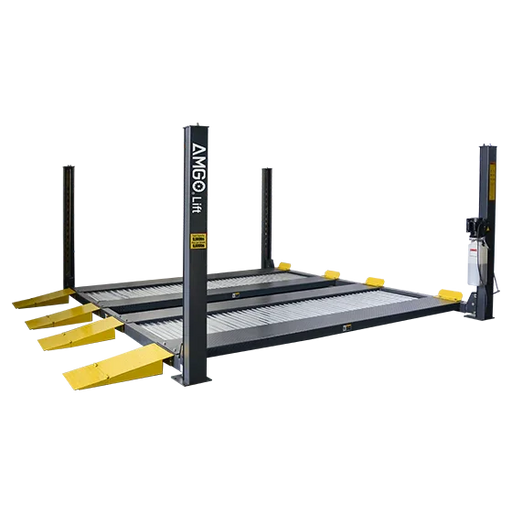 Amgo 409-DP 9,000 Lb Double Parking 4 Post Car Lift - Mechanic Super Store