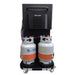 Bludee AC400Di Auto Recovery Recycle Recharge Dual Machine For Both R134A and R1234YF with Identifier - Mechanic Super Store