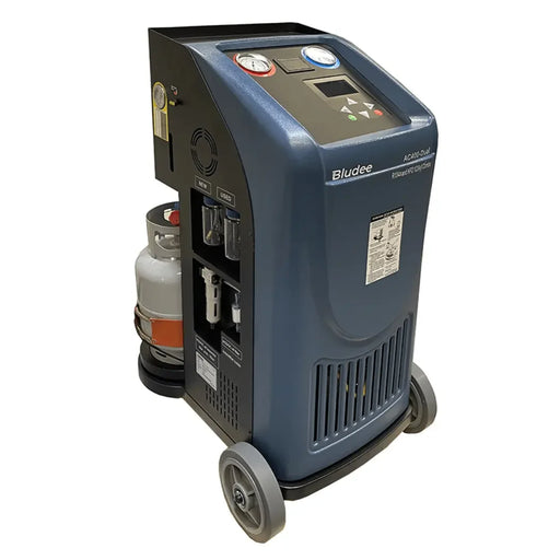 Bludee AC400D Auto Recovery Recycle Recharge Dual Machine For Both R134A and R1234YF Refrigerant - Mechanic Super Store