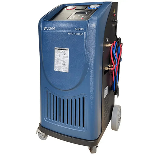 Bludee AC600i Auto Recovery Recycle Recharge Machine for 1234YF with Identifier - Mechanic Super Store
