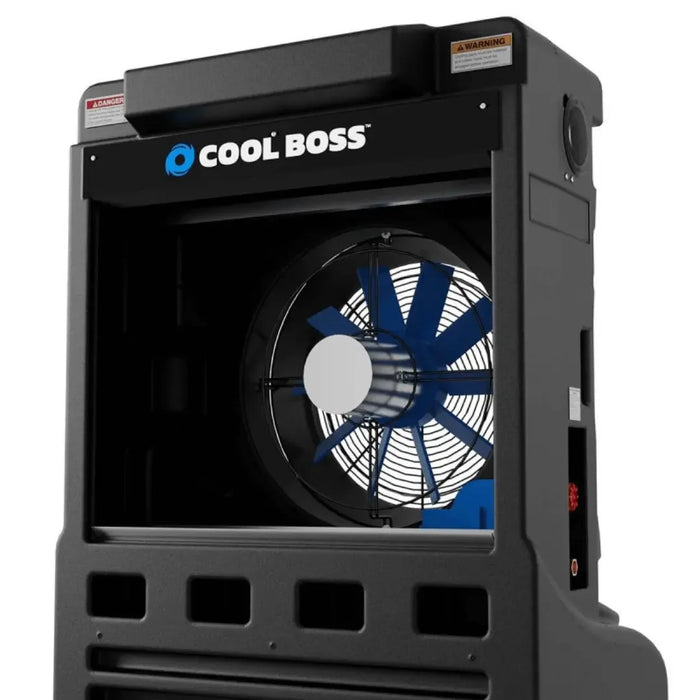 Cool Boss CB-28 Evaporative Air Cooler - Fixed Style - 28 Inch Fan - Mechanic Super Store