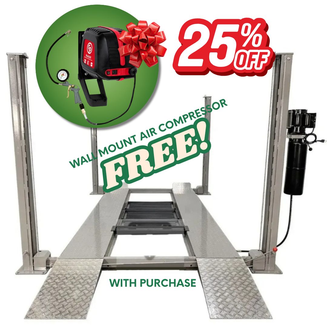 Triumph Classic 8,000 lb. Shorter Length 4 Post Car Lift