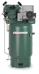 Champion Air Compressor VRV10-12 10 HP 120 Gallon Vertical 3 Phase
