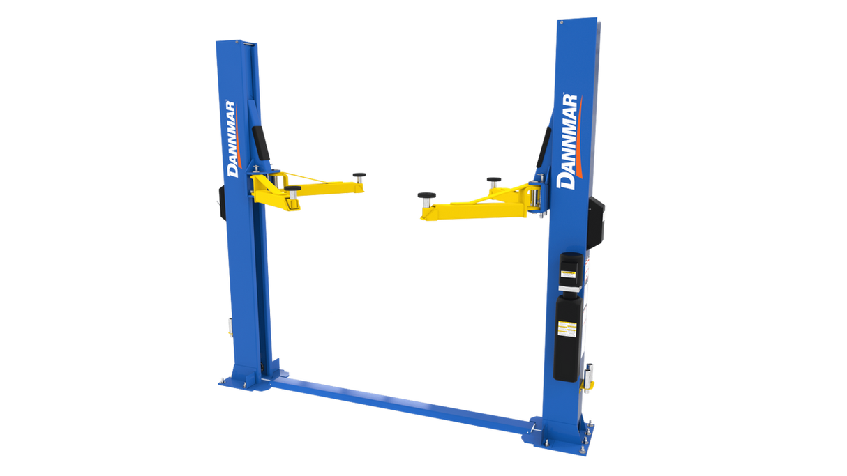 DANNMAR D2-8F 8,000 lb. Floor Plate 2 Post Lift