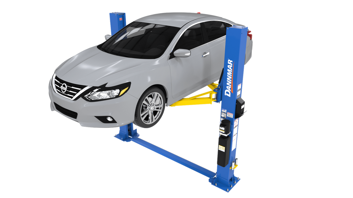 DANNMAR D2-8F 8,000 lb. Floor Plate 2 Post Lift