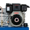 Quincy QP 10-HP 30-Gallon Pressure Lubricated Two-Stage Truck Mount Air Compressor w/ Electric Start Yanmar Diesel Engine