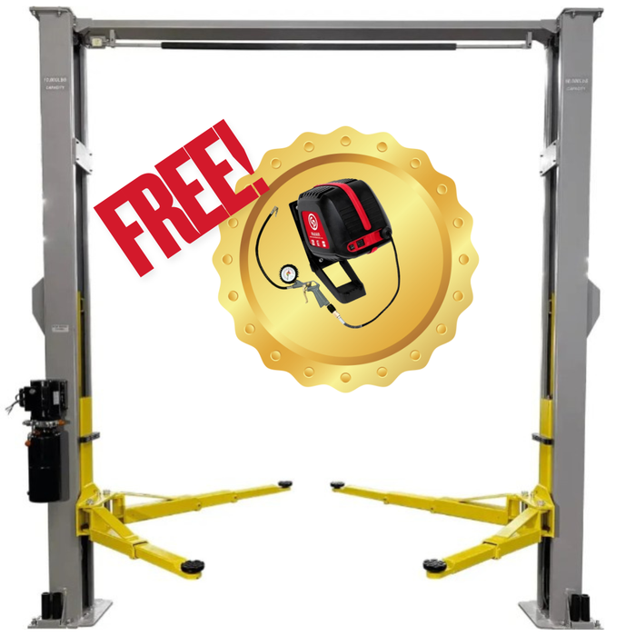 Image Triumph NTO-10A 10,000 lb. 2 Post Lift with free air compressor offer