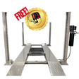 Triumph 4 post car lift for garage with an offer of a free wall mounted air compressor
