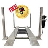 Triumph 4 post car lift for garage with an offer of a free wall mounted air compressor