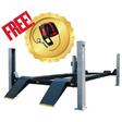 triumph 4 post parking lift with free wall mount air compressor offer