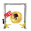 triumph NTO-9AE 2 post car lift with free wall mounted air compressor offer.