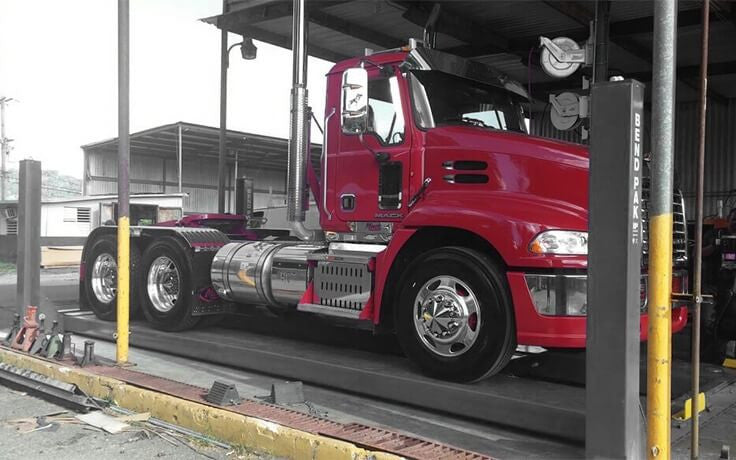 BendPak HDS-27 27,000 lb 4 Post Heavy Duty Lift