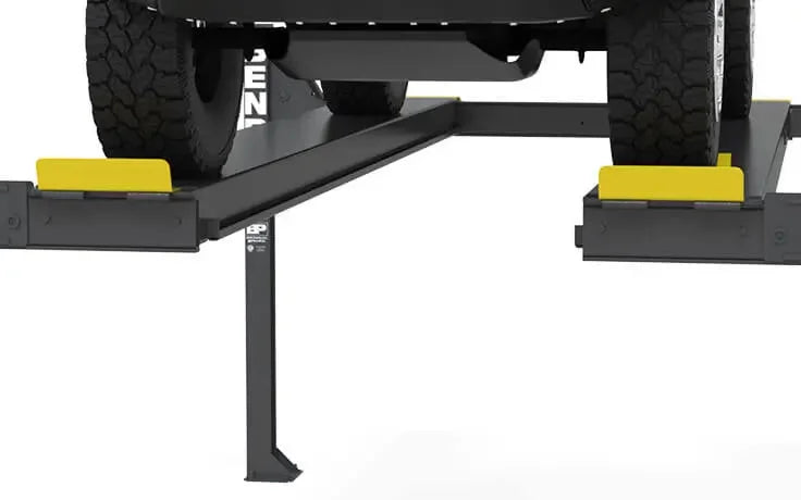 BendPak HDSO14P 14,000 lb. 4 Post Open Front Lift - Extended Runways - Mechanic Super Store