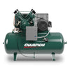 Gardner Denver HR10-12 10HP 120gal horizontal two-stage electric air compressor