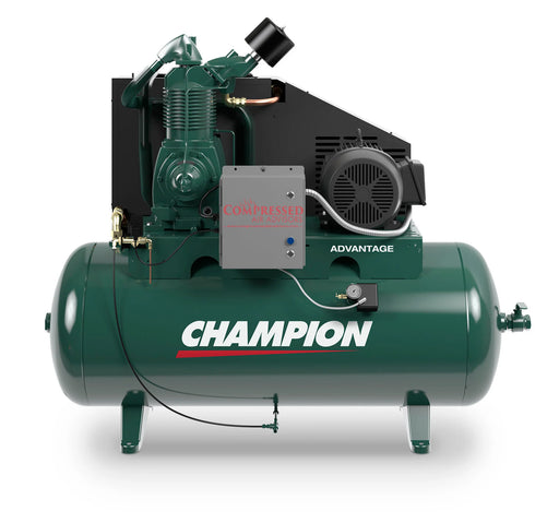 Gardner Denver HR15-12ADV 15HP 120gal horizontal single-stage electric air compressor