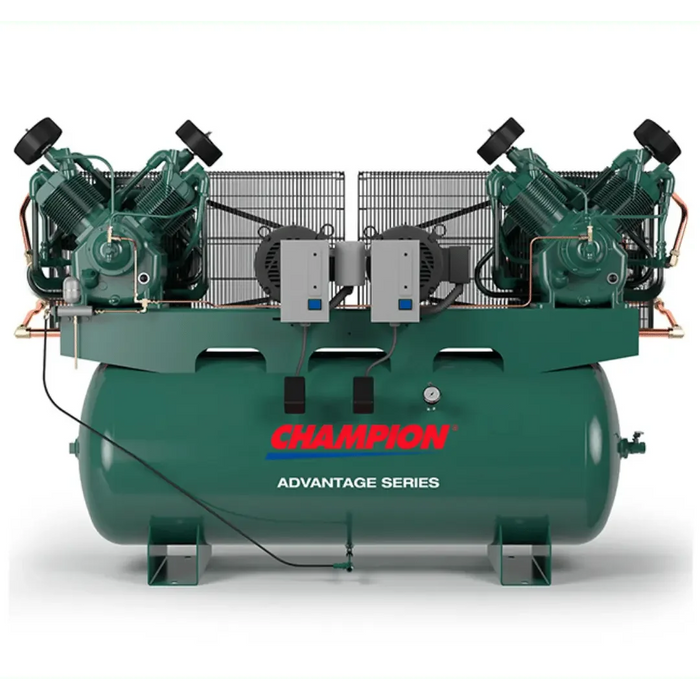 Gardner Denver HR7D-12 15HP 120gal horizontal single-stage electric air compressor