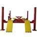 Katool KT-4H150 15,000 lbs 4 Post Alignment Lift With Rolling Jack - Mechanic Super Store