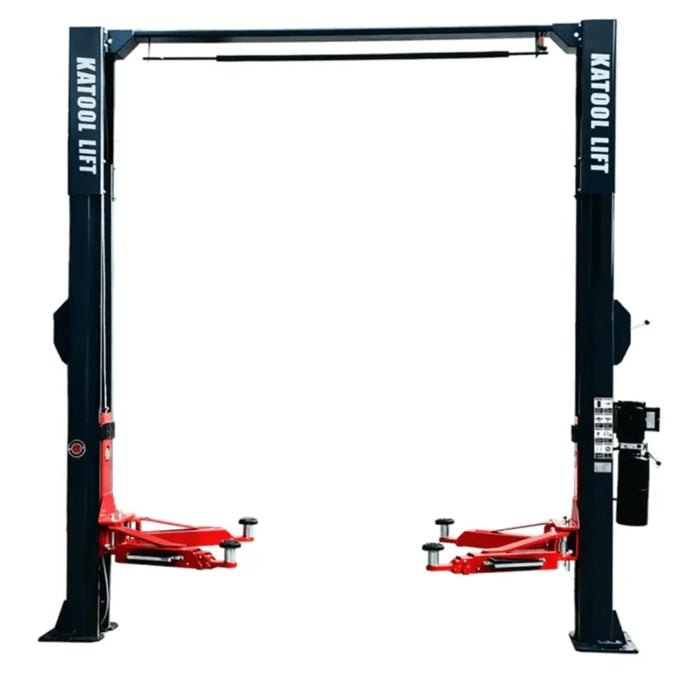 Katool KT-AS110D 11,000 lbs Asymmetrical 2 Post Car Lift - Mechanic Super Store