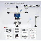 Katool KT-AV6 Wheel Alignment Machine Works on 2 Post & Scissor Lift