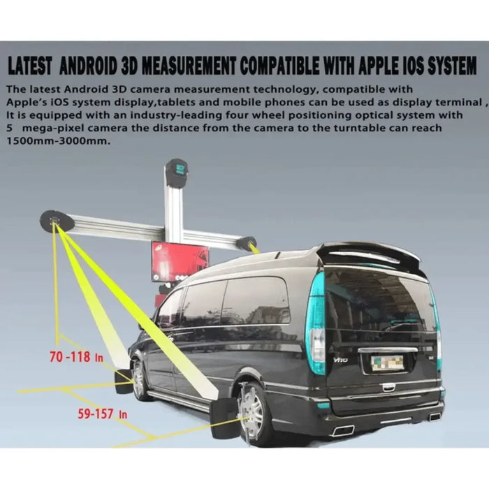 Katool KT-AV9 Wheel Alignment Machine Full-Automatic - Mechanic Super Store