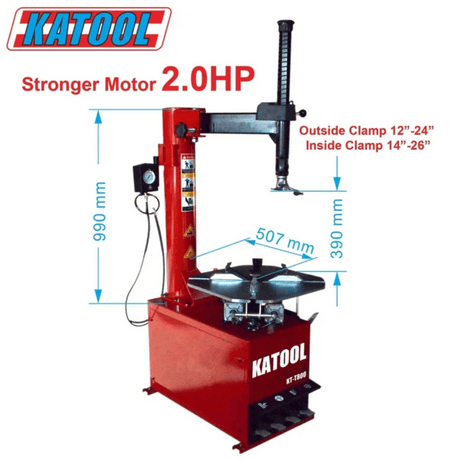 Katool Tire Changer KT-T800 & Wheel Balancer KT-B760 Combo